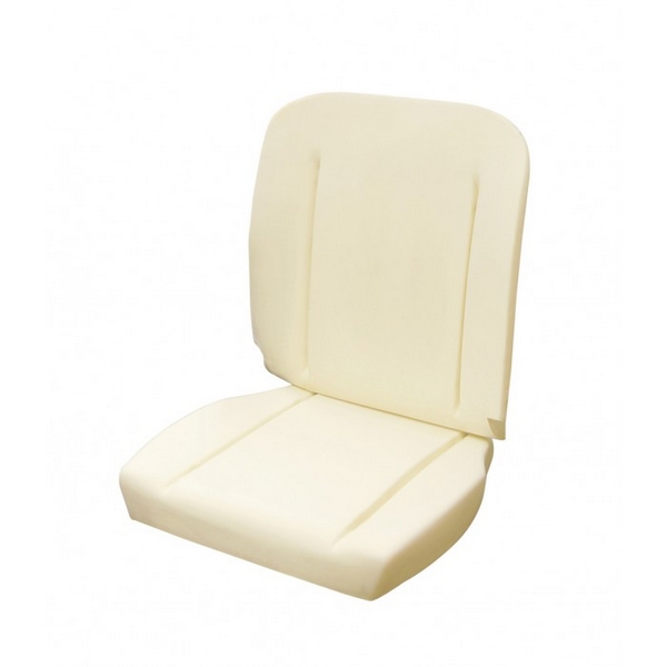 1964-65 Standard Seat Foam, 1 Set, 1 Backrest & 1 Seat Bottom